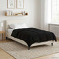 Anthracite Quilted Winter Duvet 240 x 260 cm Microfiber