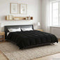 Anthracite Quilted Winter Duvet 240 x 260 cm Microfiber