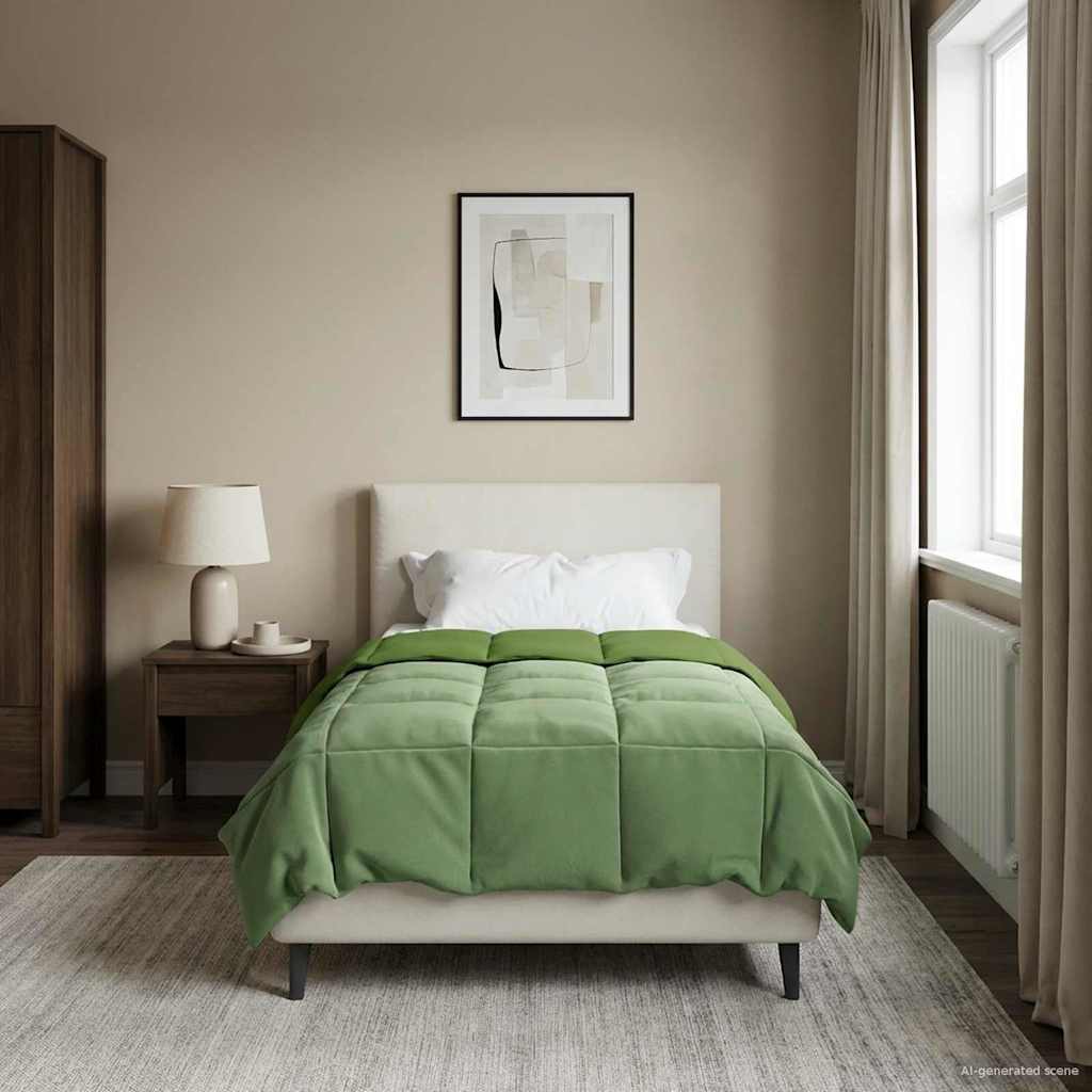 Anthracite Quilted Winter Duvet 240 x 260 cm Microfiber