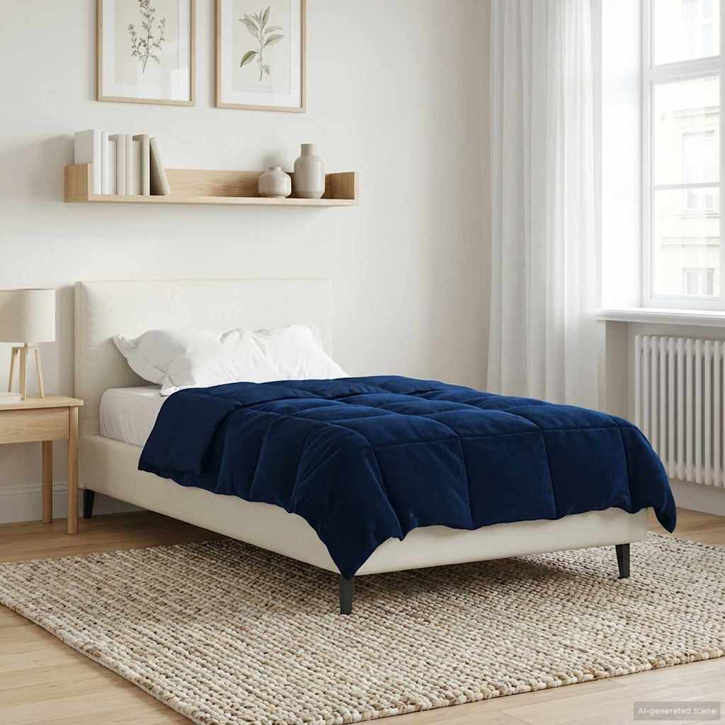 Anthracite Quilted Winter Duvet 240 x 260 cm Microfiber