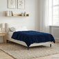 Anthracite Quilted Winter Duvet 240 x 260 cm Microfiber