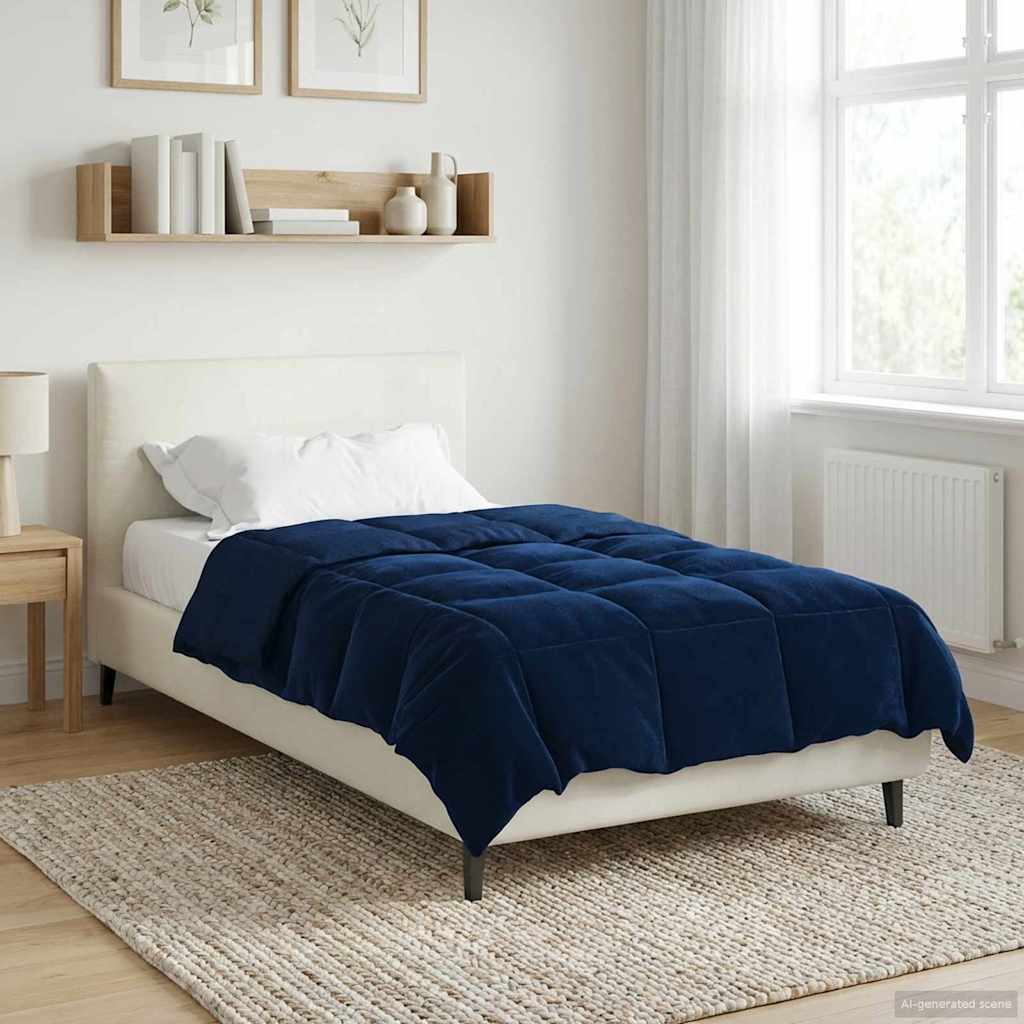 Anthracite Quilted Winter Duvet 240 x 260 cm Microfiber