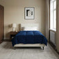 Anthracite Quilted Winter Duvet 240 x 260 cm Microfiber