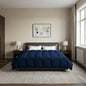 Anthracite Quilted Winter Duvet 240 x 260 cm Microfiber