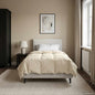 Anthracite Quilted Winter Duvet 240 x 260 cm Microfiber