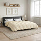 Anthracite Quilted Winter Duvet 240 x 260 cm Microfiber