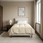 Anthracite Quilted Winter Duvet 240 x 260 cm Microfiber
