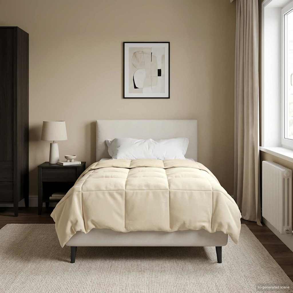 Anthracite Quilted Winter Duvet 240 x 260 cm Microfiber