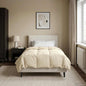 Anthracite Quilted Winter Duvet 240 x 260 cm Microfiber