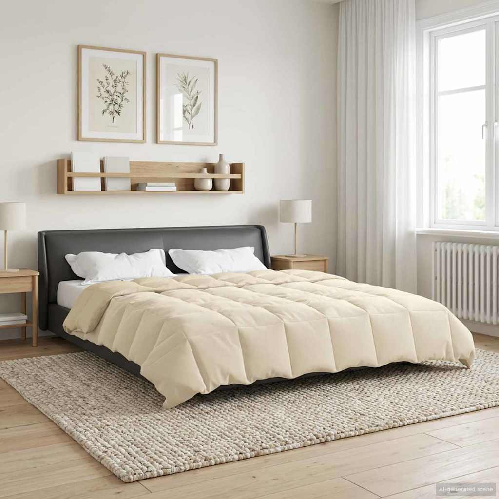 Anthracite Quilted Winter Duvet 240 x 260 cm Microfiber