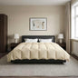 Anthracite Quilted Winter Duvet 240 x 260 cm Microfiber