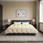 Anthracite Quilted Winter Duvet 240 x 260 cm Microfiber