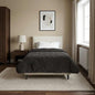 Quilted Summer Duvet Anthracite 135 x 200 cm