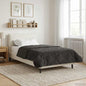 Quilted Summer Duvet Anthracite 135 x 200 cm