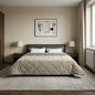 Quilted Summer Duvet Anthracite 135 x 200 cm