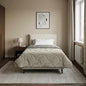 Quilted Summer Duvet Anthracite 135 x 200 cm