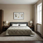 Quilted Summer Duvet Anthracite 135 x 200 cm