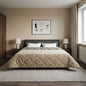 Quilted Summer Duvet Anthracite 135 x 200 cm