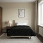 Quilted Summer Duvet Anthracite 135 x 200 cm