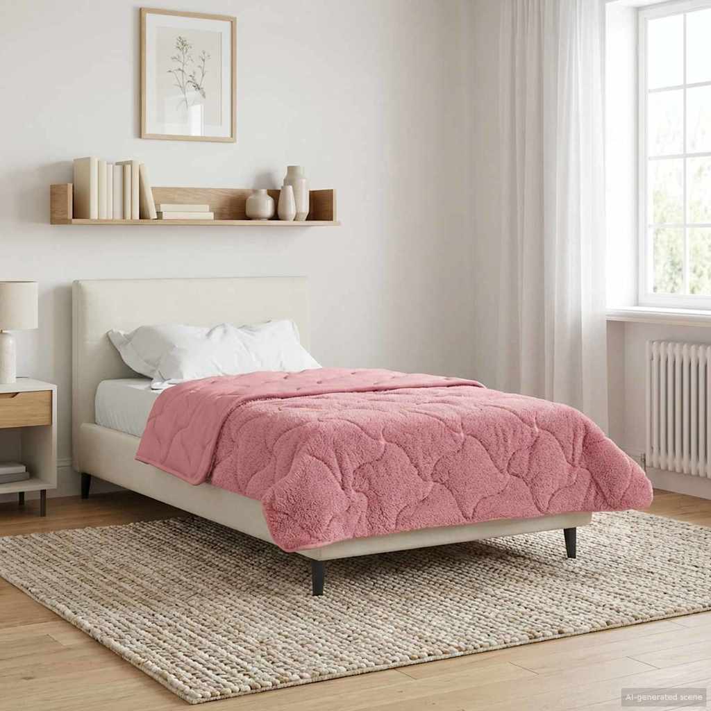 Quilted Summer Duvet Anthracite 135 x 200 cm