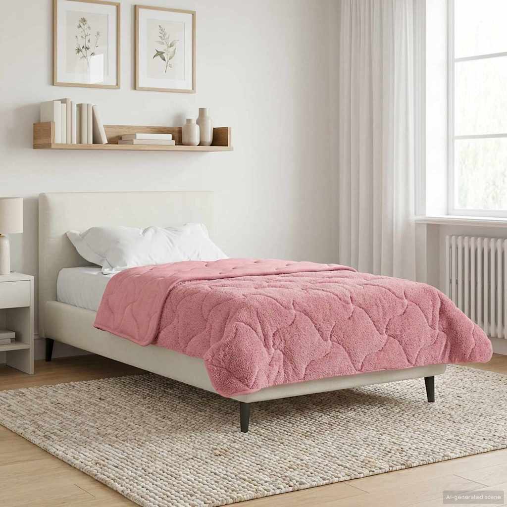 Quilted Summer Duvet Anthracite 135 x 200 cm