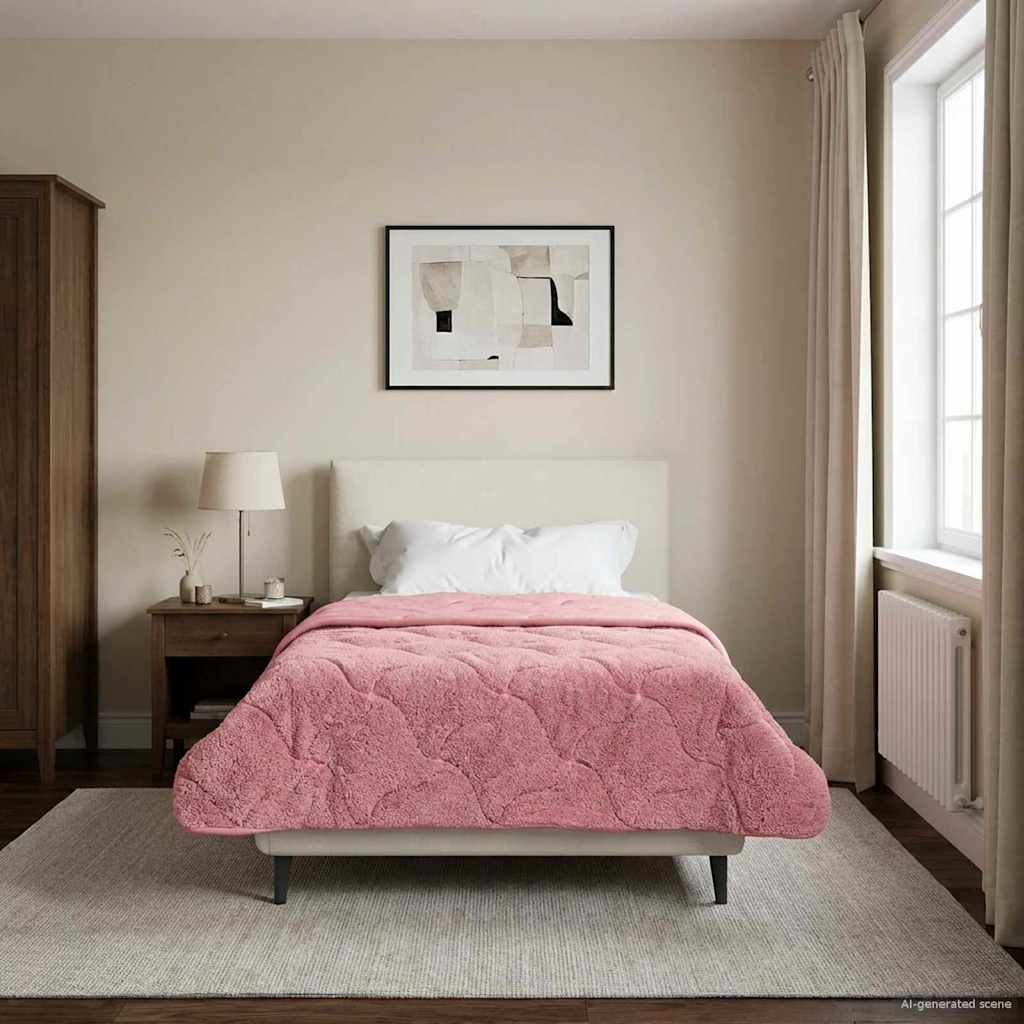 Quilted Summer Duvet Anthracite 135 x 200 cm