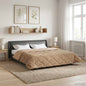 Quilted Summer Duvet Anthracite 135 x 200 cm