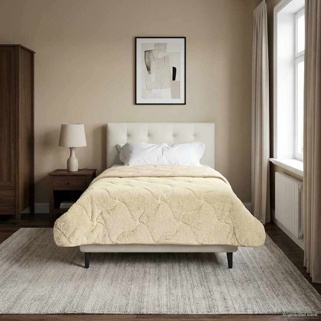 Quilted Summer Duvet Anthracite 135 x 200 cm