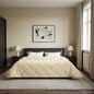 Quilted Summer Duvet Anthracite 135 x 200 cm