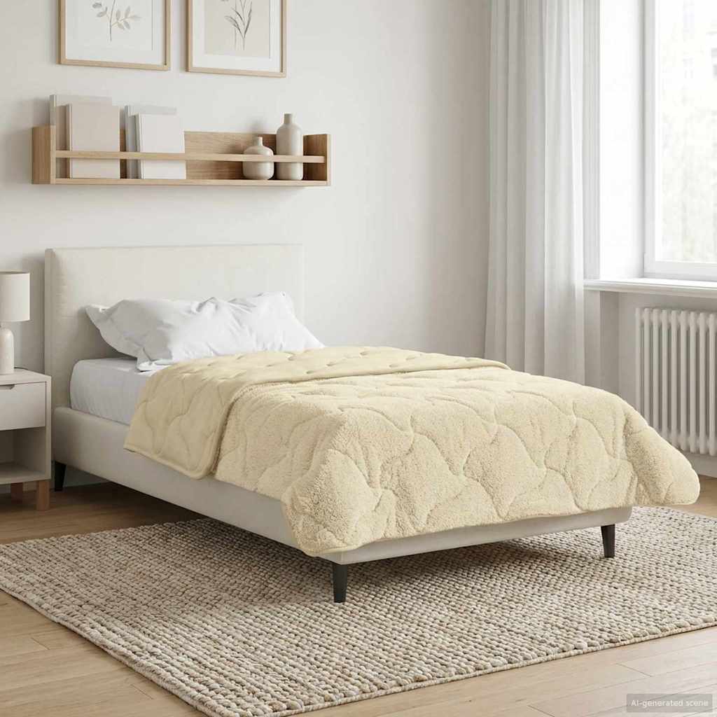 Quilted Summer Duvet Anthracite 135 x 200 cm