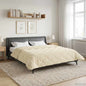 Quilted Summer Duvet Anthracite 135 x 200 cm