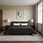 All-Season Quilted Duvet Anthracite 135 x 200 cm