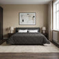 All-Season Quilted Duvet Anthracite 135 x 200 cm