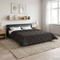 All-Season Quilted Duvet Anthracite 135 x 200 cm