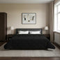 All-Season Quilted Duvet Anthracite 135 x 200 cm