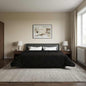 All-Season Quilted Duvet Anthracite 135 x 200 cm
