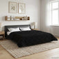 All-Season Quilted Duvet Anthracite 135 x 200 cm
