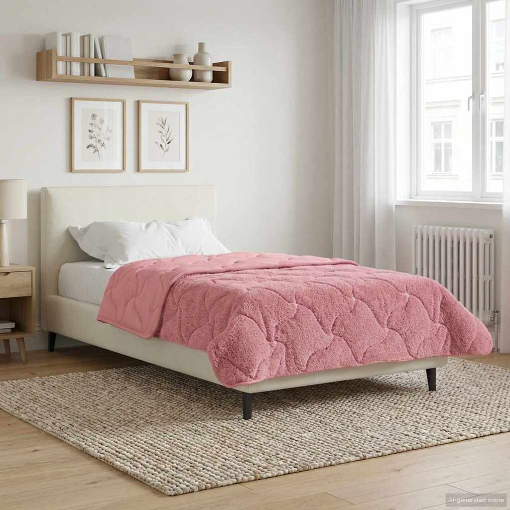 All-Season Quilted Duvet Anthracite 135 x 200 cm