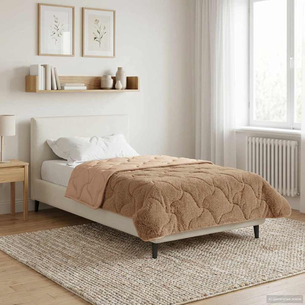 All-Season Quilted Duvet Anthracite 135 x 200 cm
