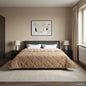 All-Season Quilted Duvet Anthracite 135 x 200 cm