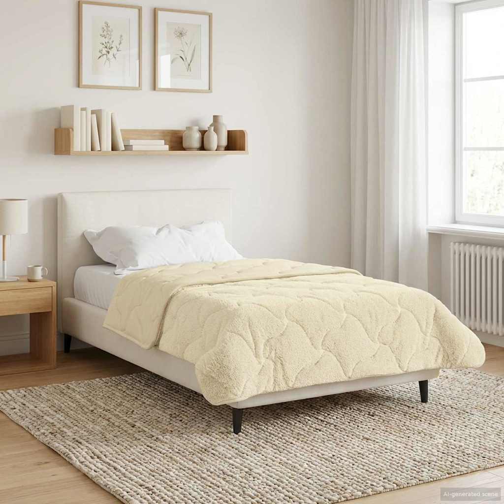 All-Season Quilted Duvet Anthracite 135 x 200 cm