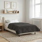 Anthracite Quilted Winter Duvet 135 x 200 cm