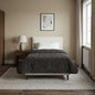 Anthracite Quilted Winter Duvet 135 x 200 cm