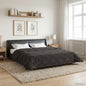 Anthracite Quilted Winter Duvet 135 x 200 cm