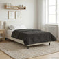 Anthracite Quilted Winter Duvet 135 x 200 cm