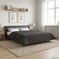 Anthracite Quilted Winter Duvet 135 x 200 cm