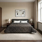 Anthracite Quilted Winter Duvet 135 x 200 cm