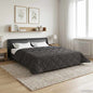 Anthracite Quilted Winter Duvet 135 x 200 cm