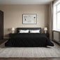 Anthracite Quilted Winter Duvet 135 x 200 cm