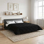 Anthracite Quilted Winter Duvet 135 x 200 cm